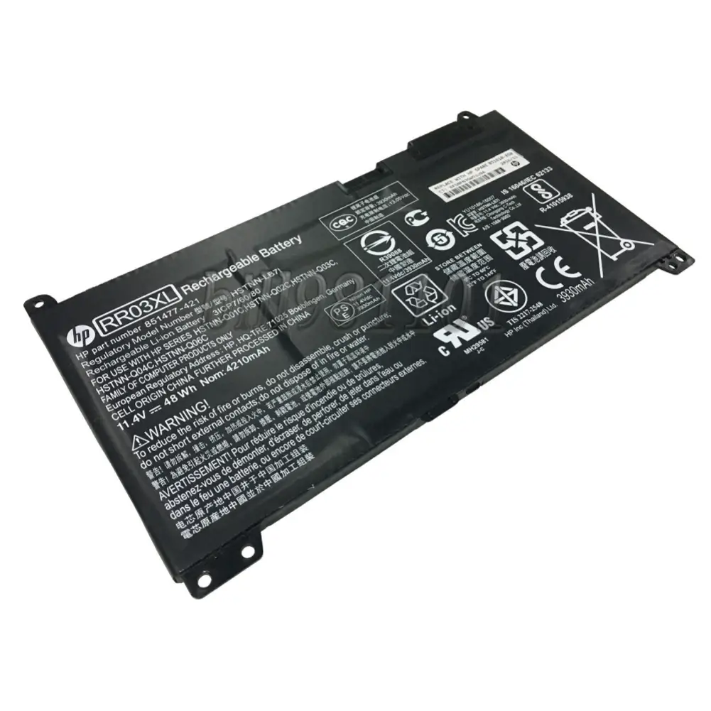 Pin hp probook 440 g4 (zin) – 6 cell -probook 430 g4, 440 g5, 440 g4, 440 g5, 450 g4, 450 g5, 470 g4, rr030xl