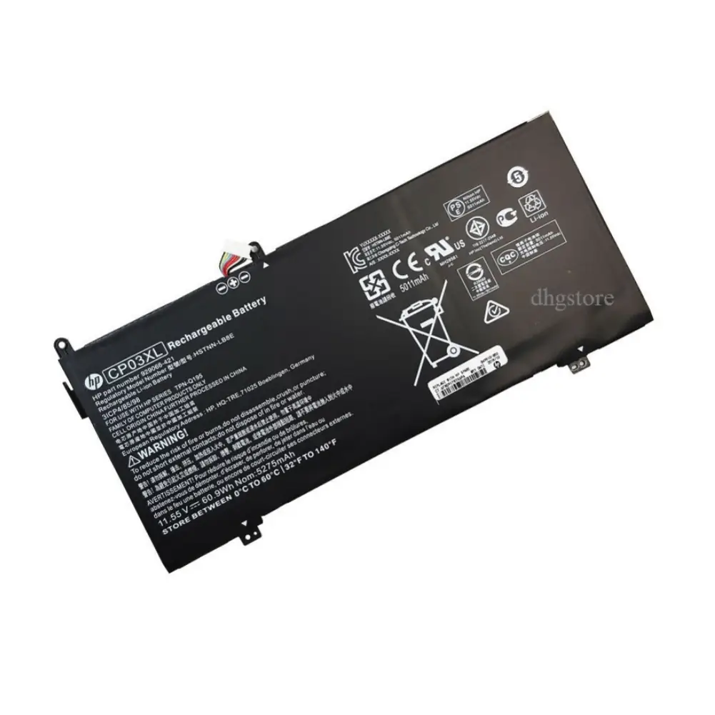 Pin hp x360 13-ae000 (zin) – 3 cell -spectre x360 convertible 13-ae000, 13-ae0xx, 13-ae006no, 13-ae001ng, 13-ae049ng, 13-ae013dx, cp03xl