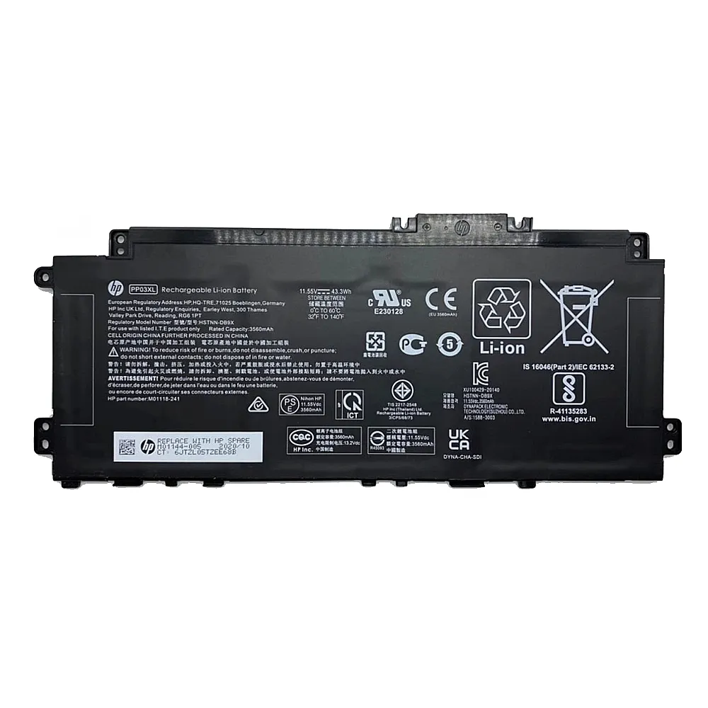Pin hp x360 13-bb000 – 3 cell