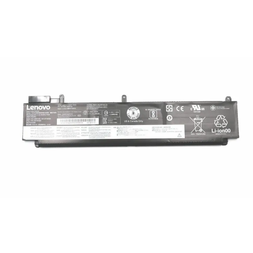 Pin lenovo t460s dài – 3 cell -thinkpad t460s t470s (3 lỗ ốc)