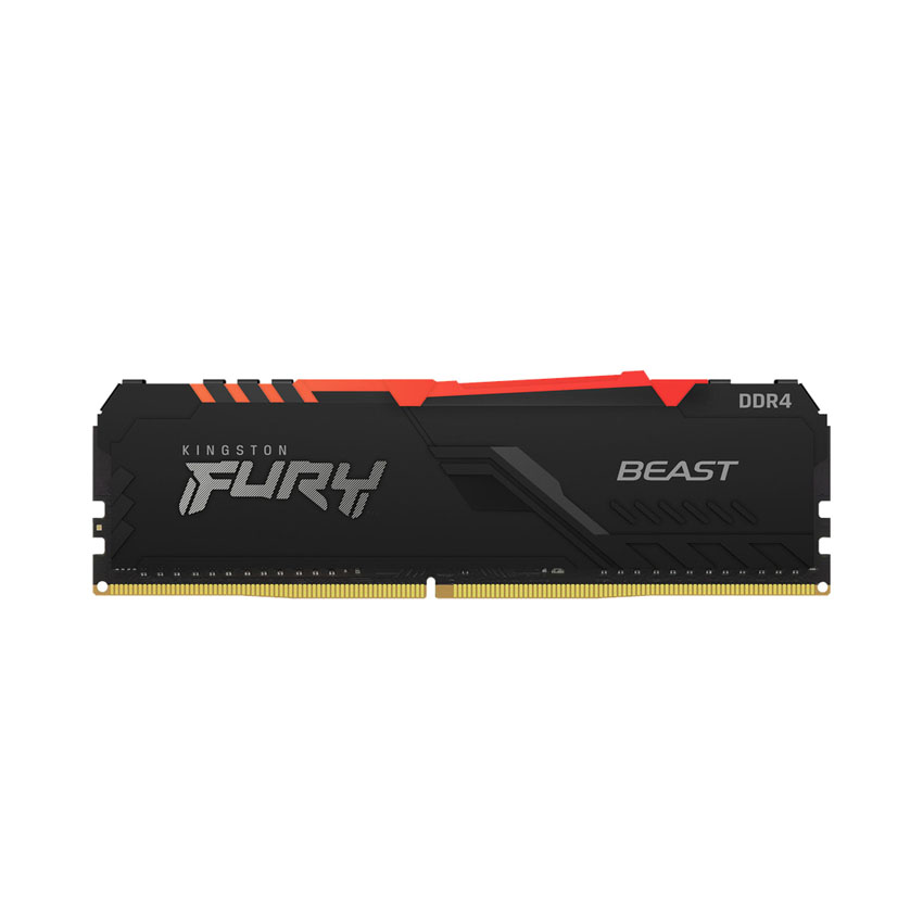 RAM Desktop KINGSTON Fury Beast RGB (KF432C16BBA/8) 8GB (1x8GB) DDR4 3200MHz