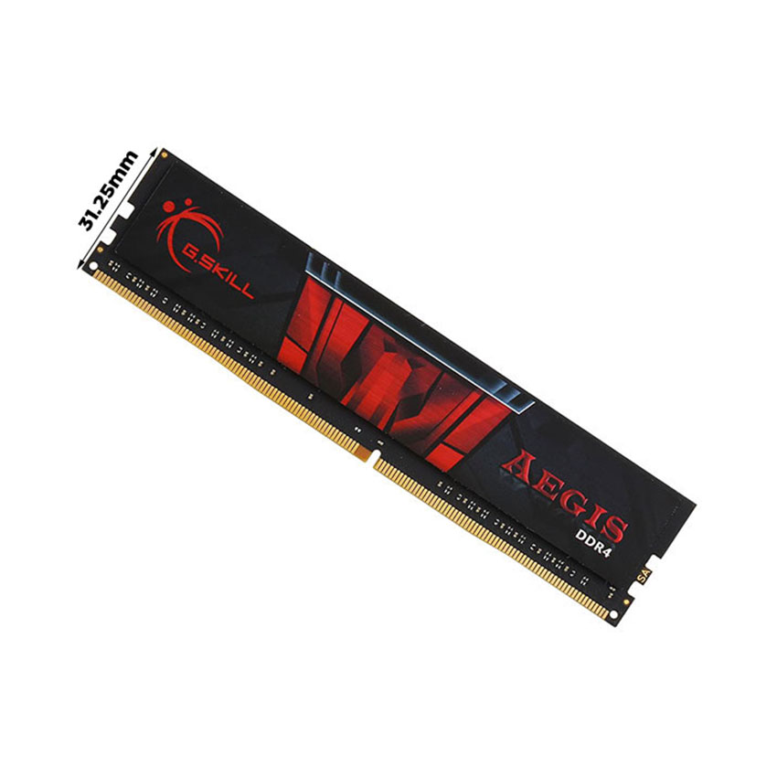 RAM Desktop Gskill Aegis (F4-3200C16S-16GIS) 16GB (1x16GB) DDR4 3200Hz