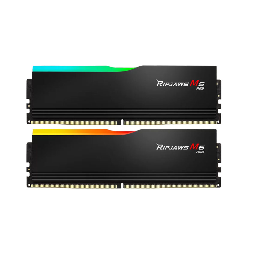 RAM Desktop Gskill Ripjaws M5 RGB (F5-5200J4040A16GX2-RM5RK) 32GB (2x16GB) DDR5 5200MHz