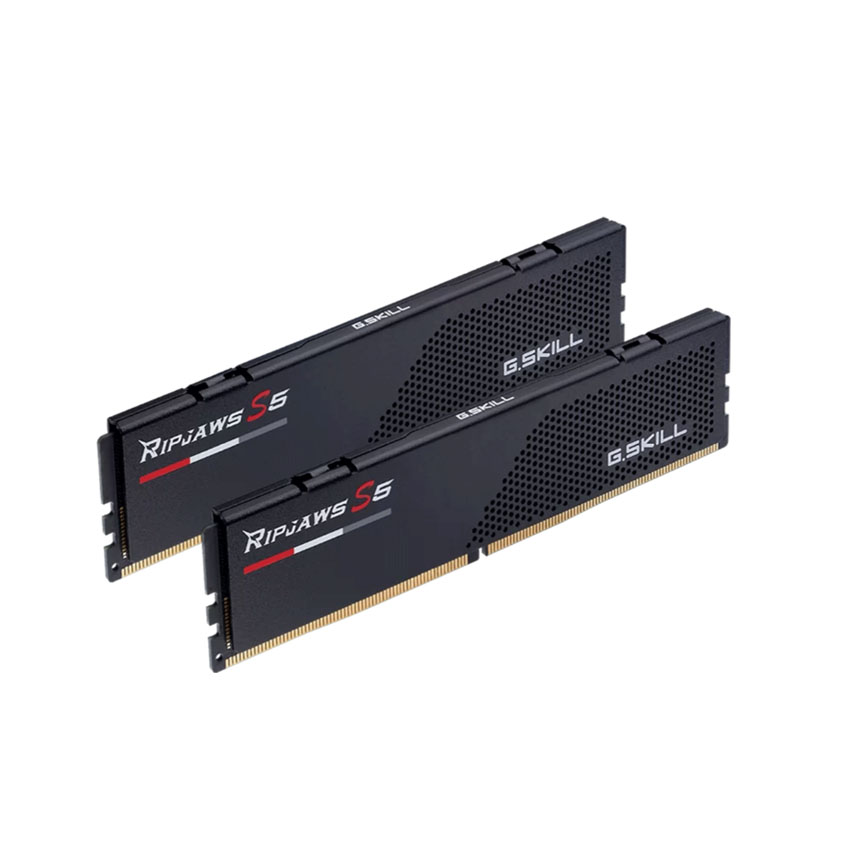 RAM Desktop Gskill RIPJAWS S5 Black (F5-5200J4040A16GX2-RS5K) 32GB (2x16GB) DDR5 5200MHz