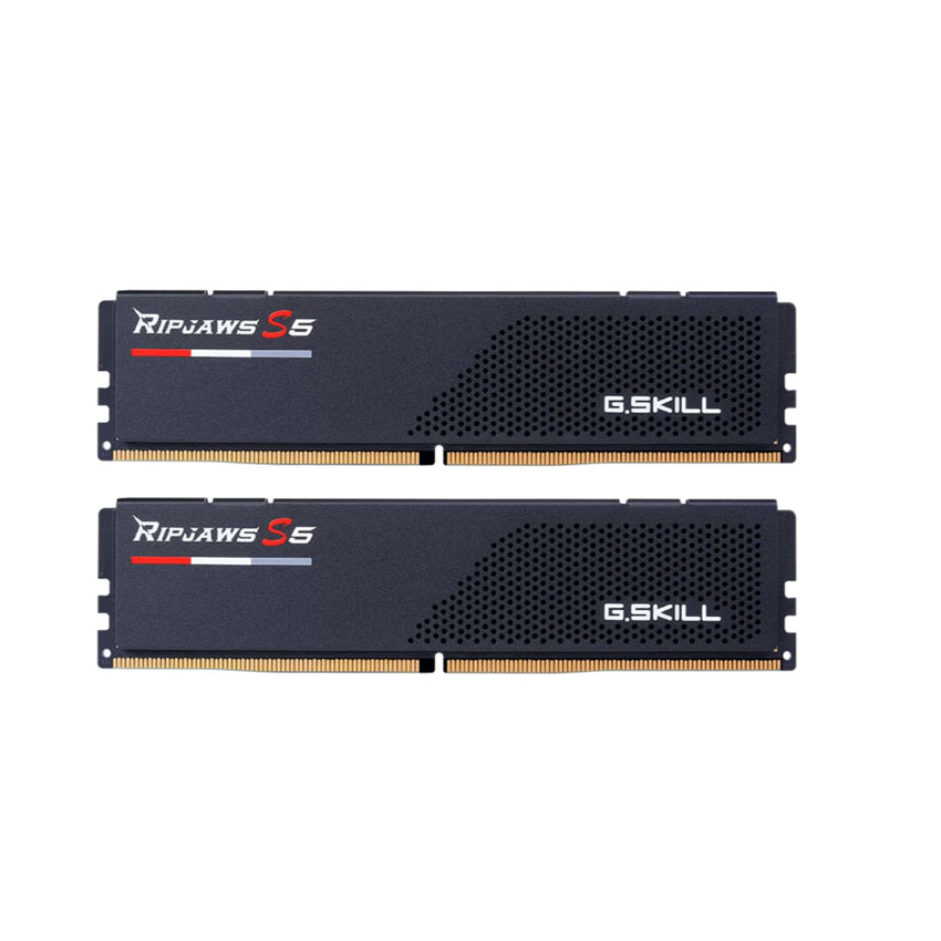 RAM Desktop Gskill RIPJAWS S5 Black (F5-5200J4040A16GX2-RS5K) 32GB (2x16GB) DDR5 5200MHz