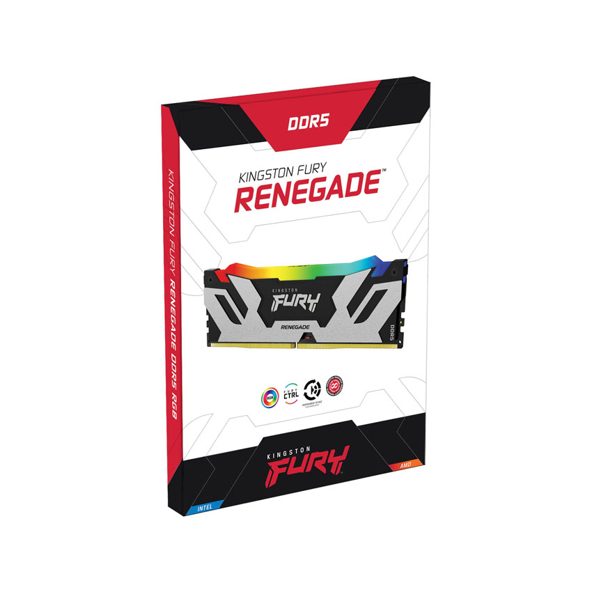 RAM Desktop KINGSTON Fury Renegade RGB XMP (KF560C32RSAK2-96) 96GB (2x48GB) DDR5 6000MHz