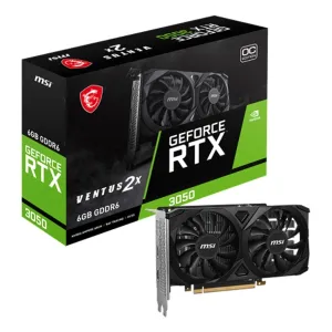 VGA MSI GeForce RTX 3050 VENTUS 2X E 6G OC GDDR6 RTX-3050-VENTUS-2X-E-6G-OC - Vietitpro.vn