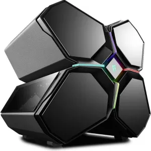 Vỏ máy tính MSI MPG SEKIRA 500G Black - Mid Tower gaming RGB đen - Vietitpro.vn