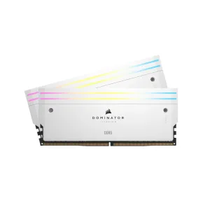 Hình ảnh RAM Desktop Corsair Dominator Platinum RGB White 32GB (2x16GB) DDR5 6400MHz CL32 - RAM DDR5 Dominator trắng - Vietitpro.vn