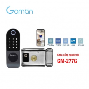 Khóa cổng thông minh GOMAN GM-277G Series 3