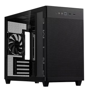 Vỏ máy tính ASUS Prime AP201 Tempered Glass M-ATX Black