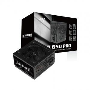 Nguồn máy tính AIGO CK650 PRO 80+ EFICIENCY - 650W (cáp dẹt)
