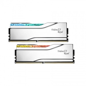 RAM Desktop Gskill Trident Z Royal RGB (F5-6400J3239G32GX2-TR5S) 64GB (2x32GB) DDR5 6400 MHz