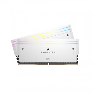 RAM Desktop Corsair Dominator Platinum RGB White (CMP32GX5M2X7200C34W) 32GB (2x16GB) DDR5 7200MHz