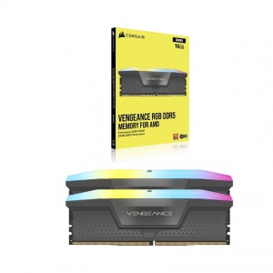 RAM Desktop Corsair Vengeance RGB Grey (CMH32GX5M2E6000Z36) 32GB (2x16GB) DDR5 6000MHz