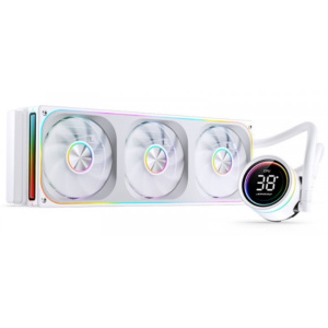 Tản Nhiệt Nước AIO JONSBO TH-360 White – Hiển Thị Nhiệt Độ, LED ARGB Đẹp Mắt - Vietitpro.vn