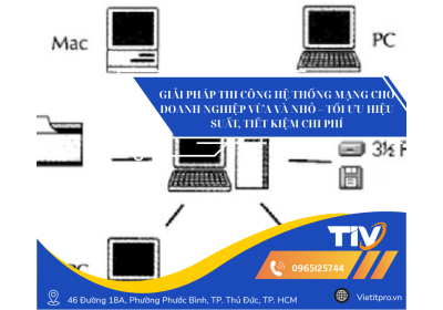GIẢI PHÁP THI CÔNG HỆ THỐNG MẠNG CHO DOANH NGHIỆP VỪA VÀ NHỎ – TỐI ƯU HIỆU SUẤT, TIẾT KIỆM CHI PHÍ
