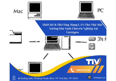 Thiết Kế & Thi Công Mạng LAN Cho Nhà Máy – Xưởng Sản Xuất Chuyên Nghiệp Tại Vietitpro