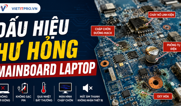 Tin tức: Dấu hiệu hư hỏng mainboard laptop & chi phí sửa chữa
